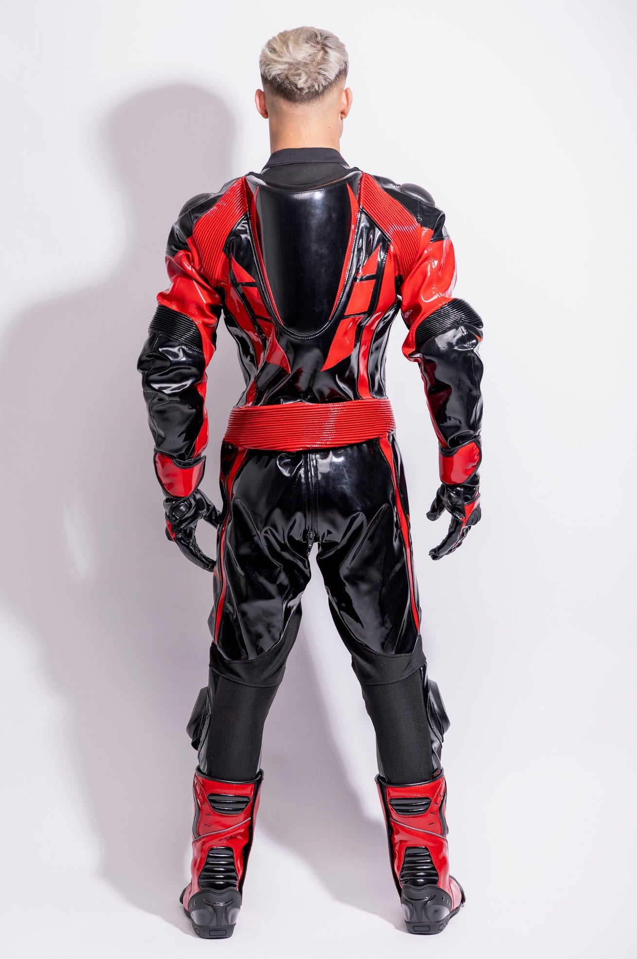 infernum fullsuit I black/red I pvc pro+