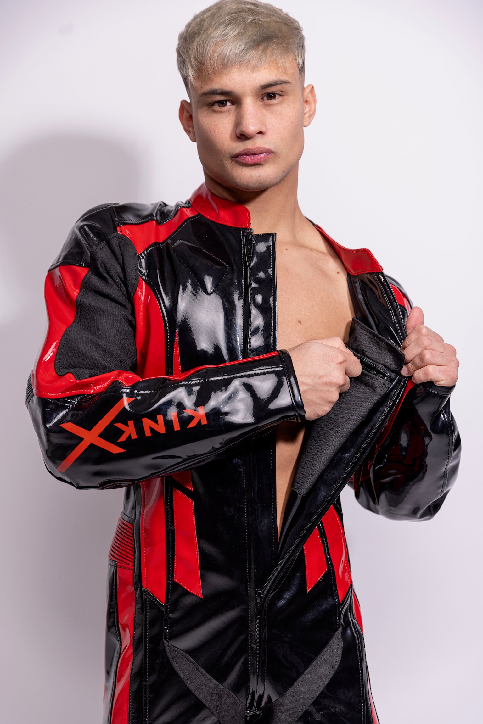 infernum fullsuit I black/red I pvc pro+