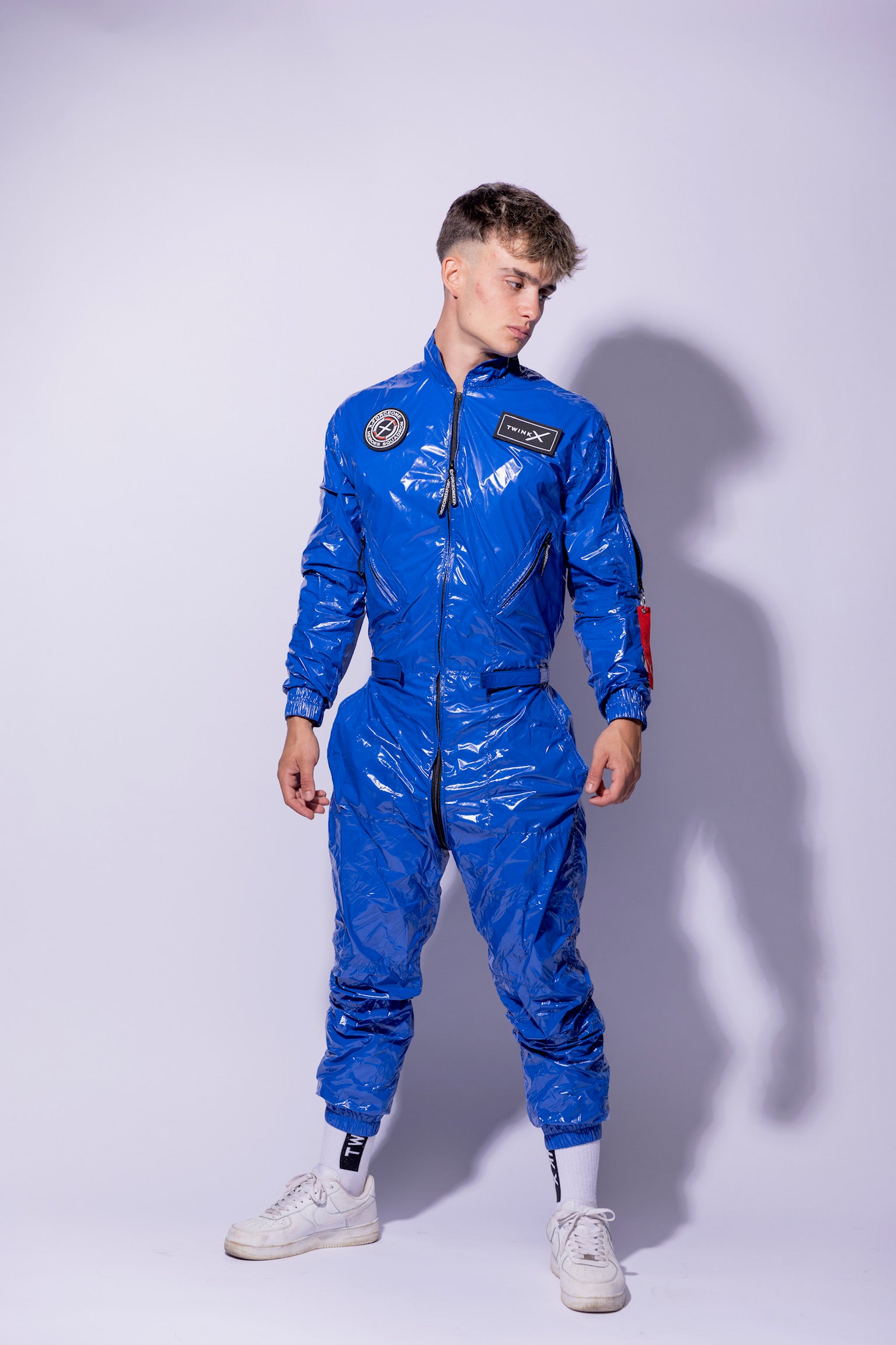 x-forceone flight suit I sky blue I nylon