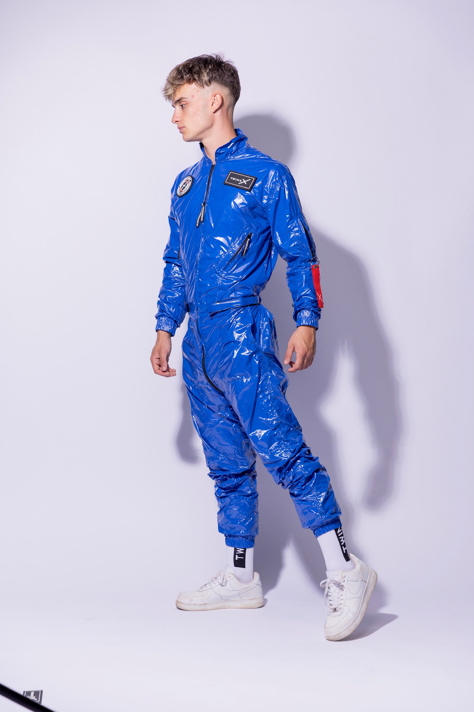 x-forceone flight suit I sky blue I nylon