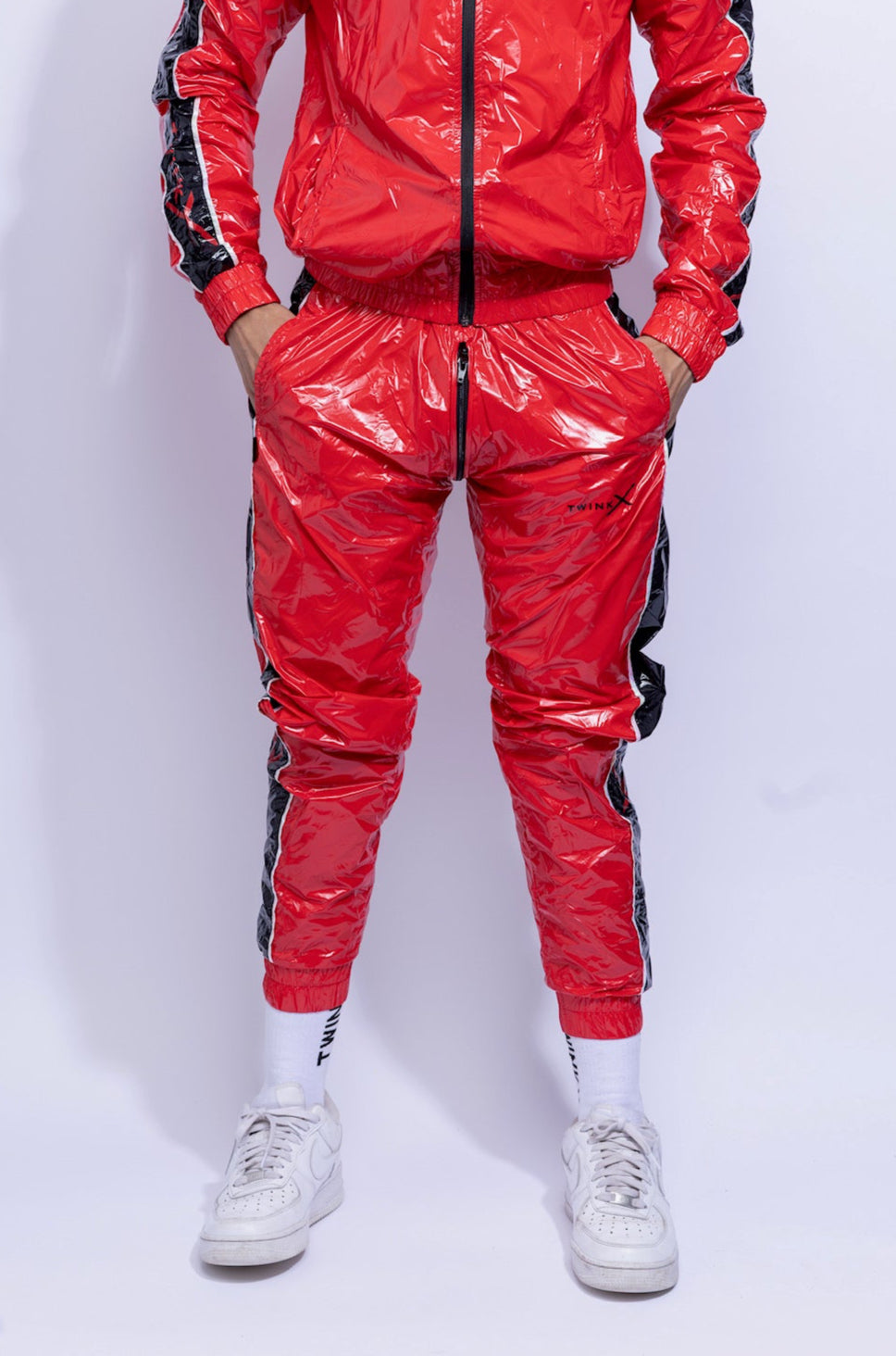 devil pants I red/black I nylon PRO