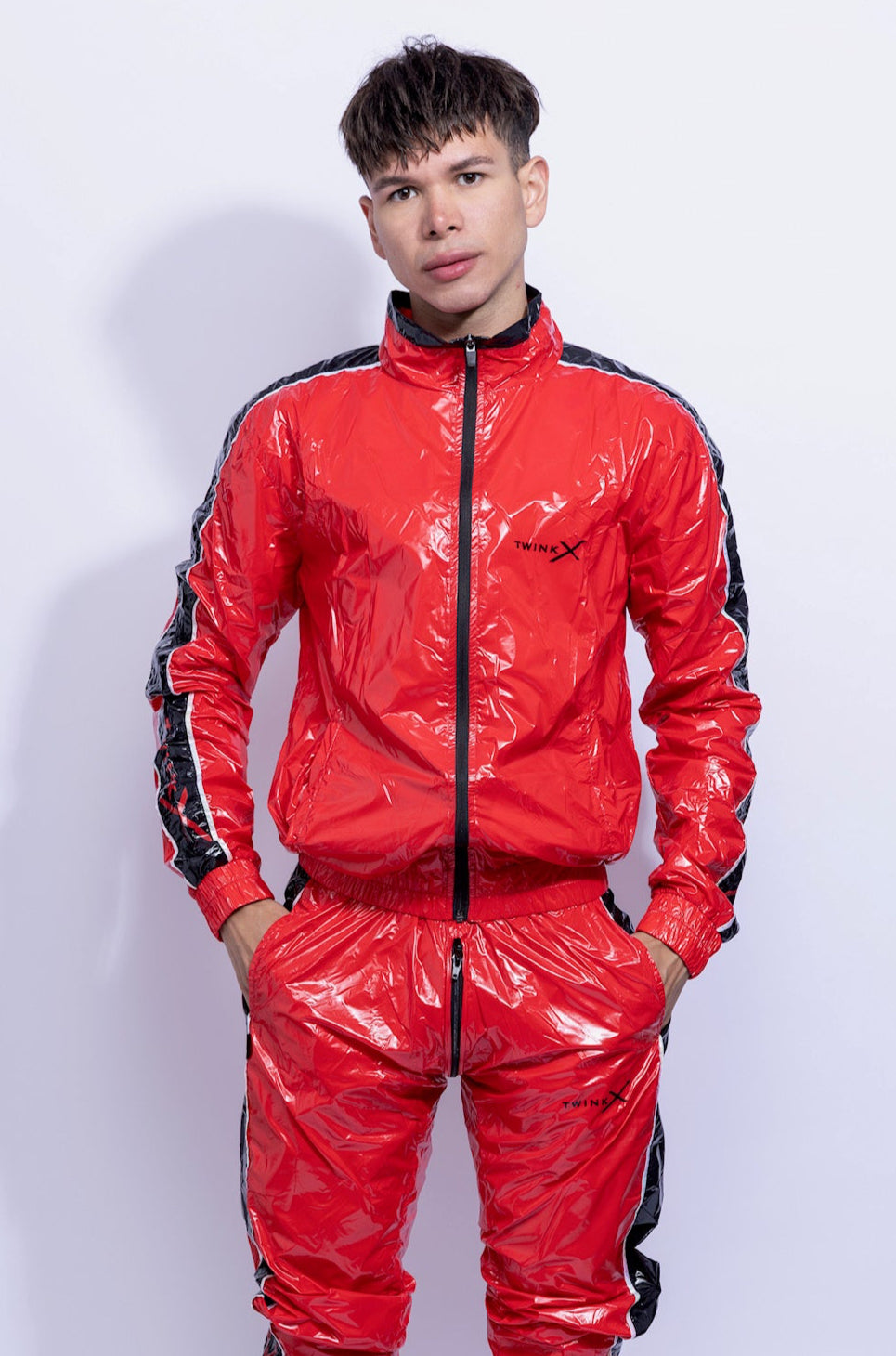 devil jacket I red/black I nylon PRO