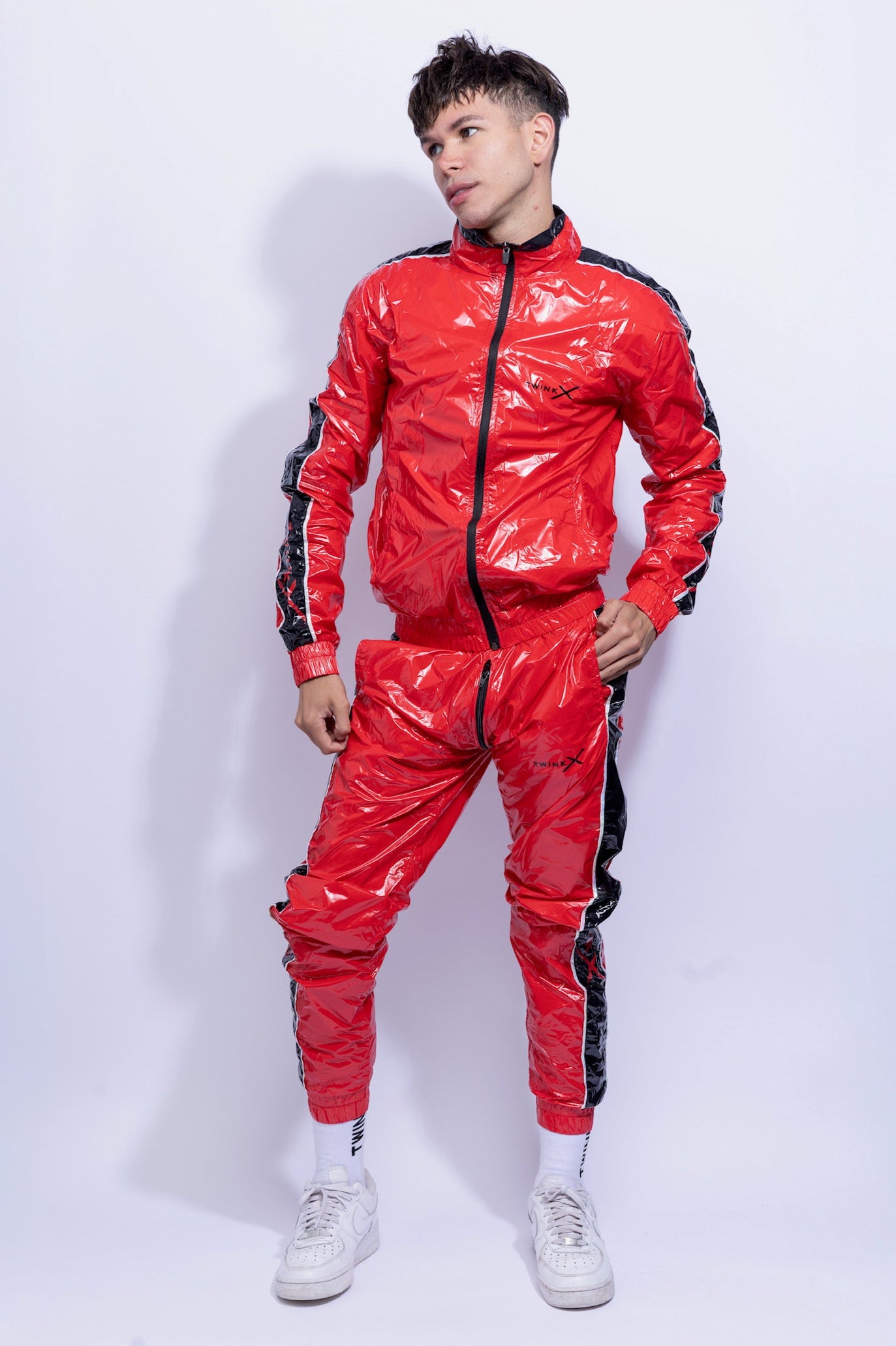 devil pants I red/black I nylon PRO