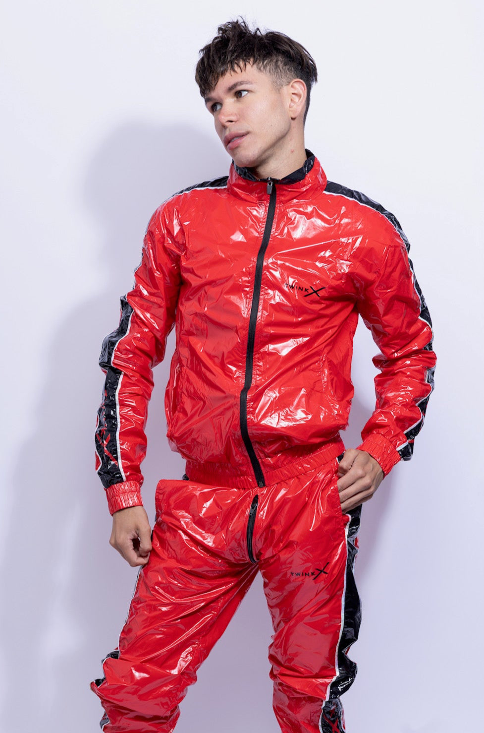 devil jacket I red/black I nylon PRO