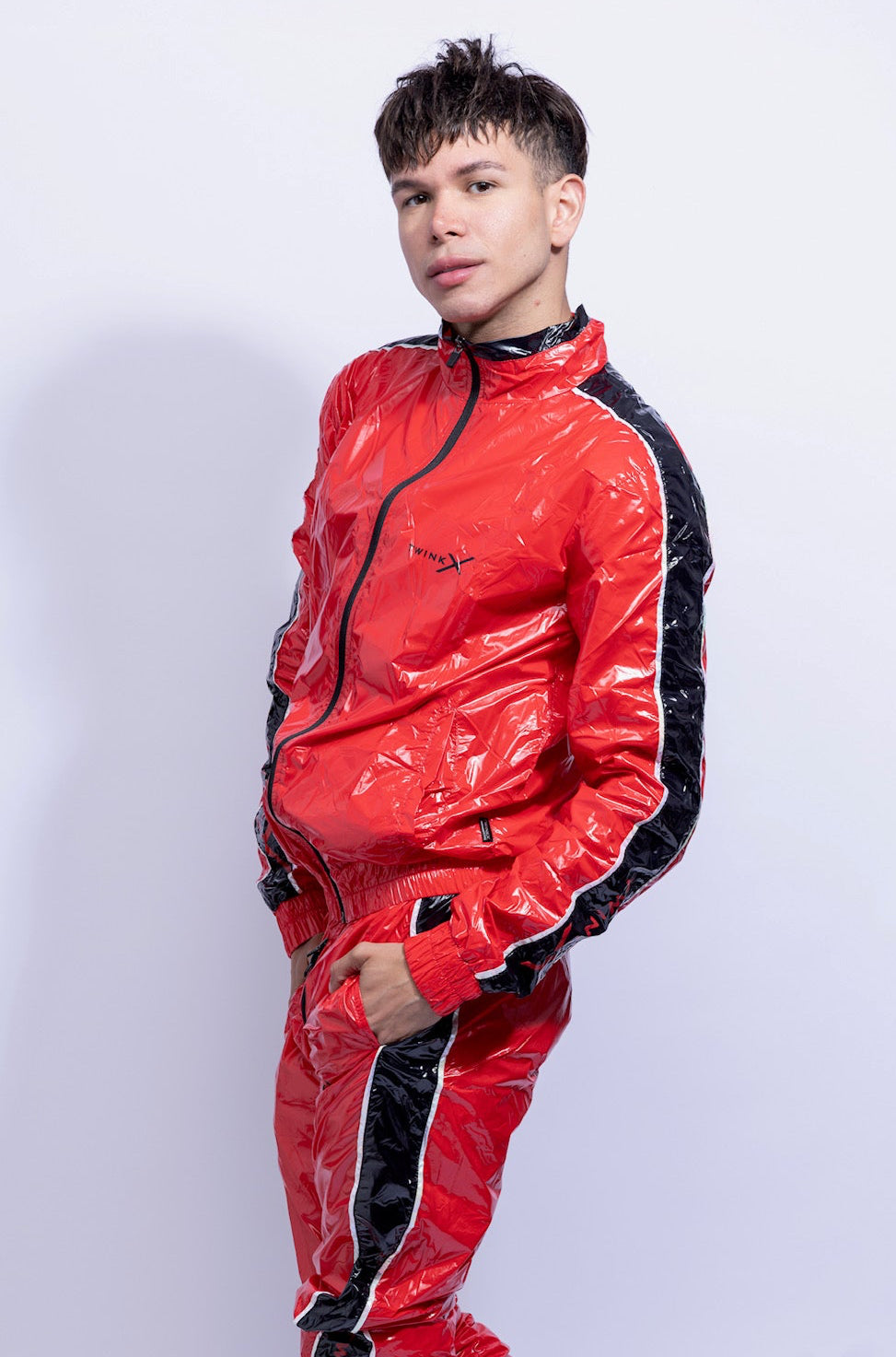 devil jacket I red/black I nylon PRO