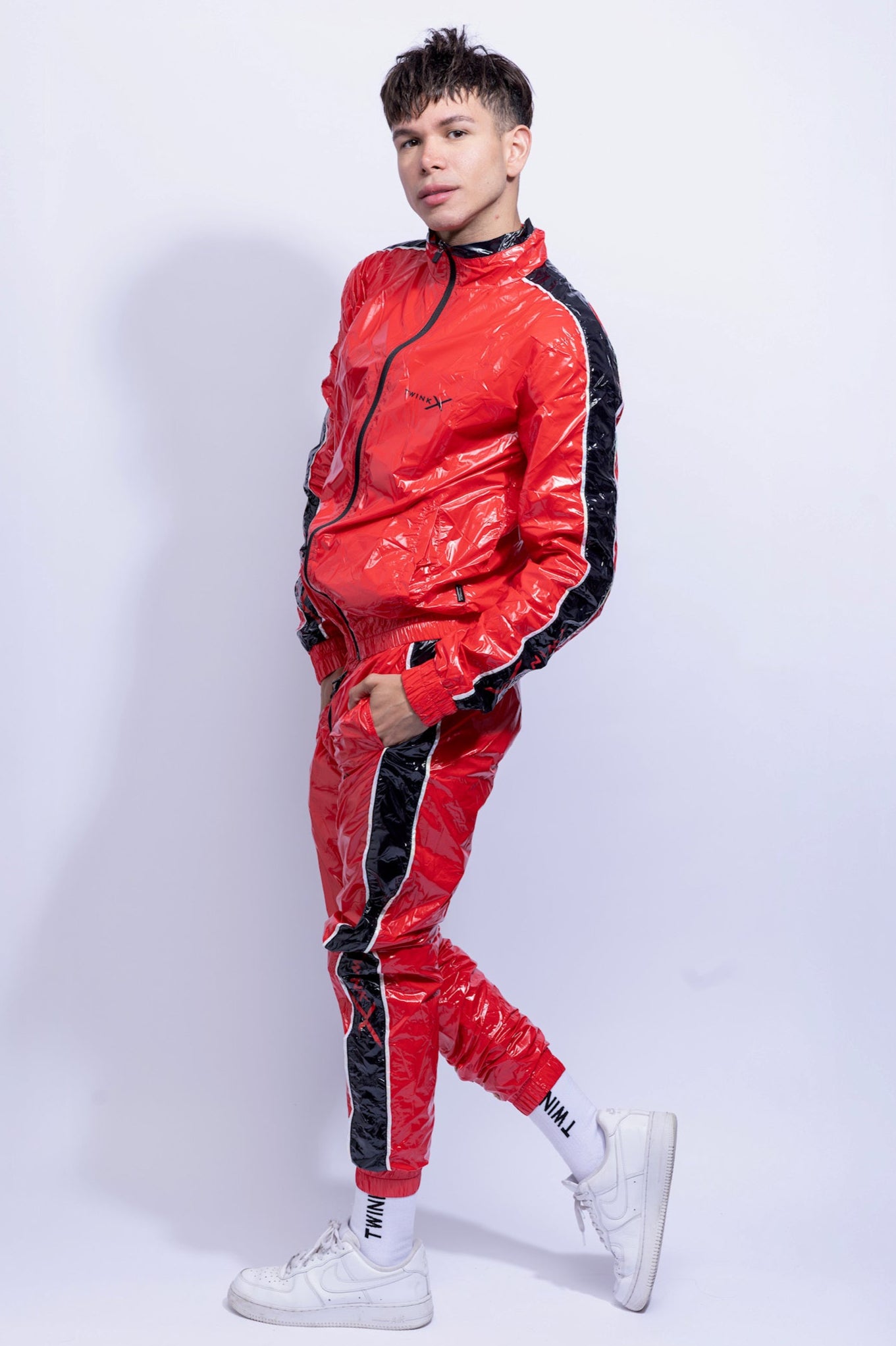 devil jacket I red/black I nylon PRO