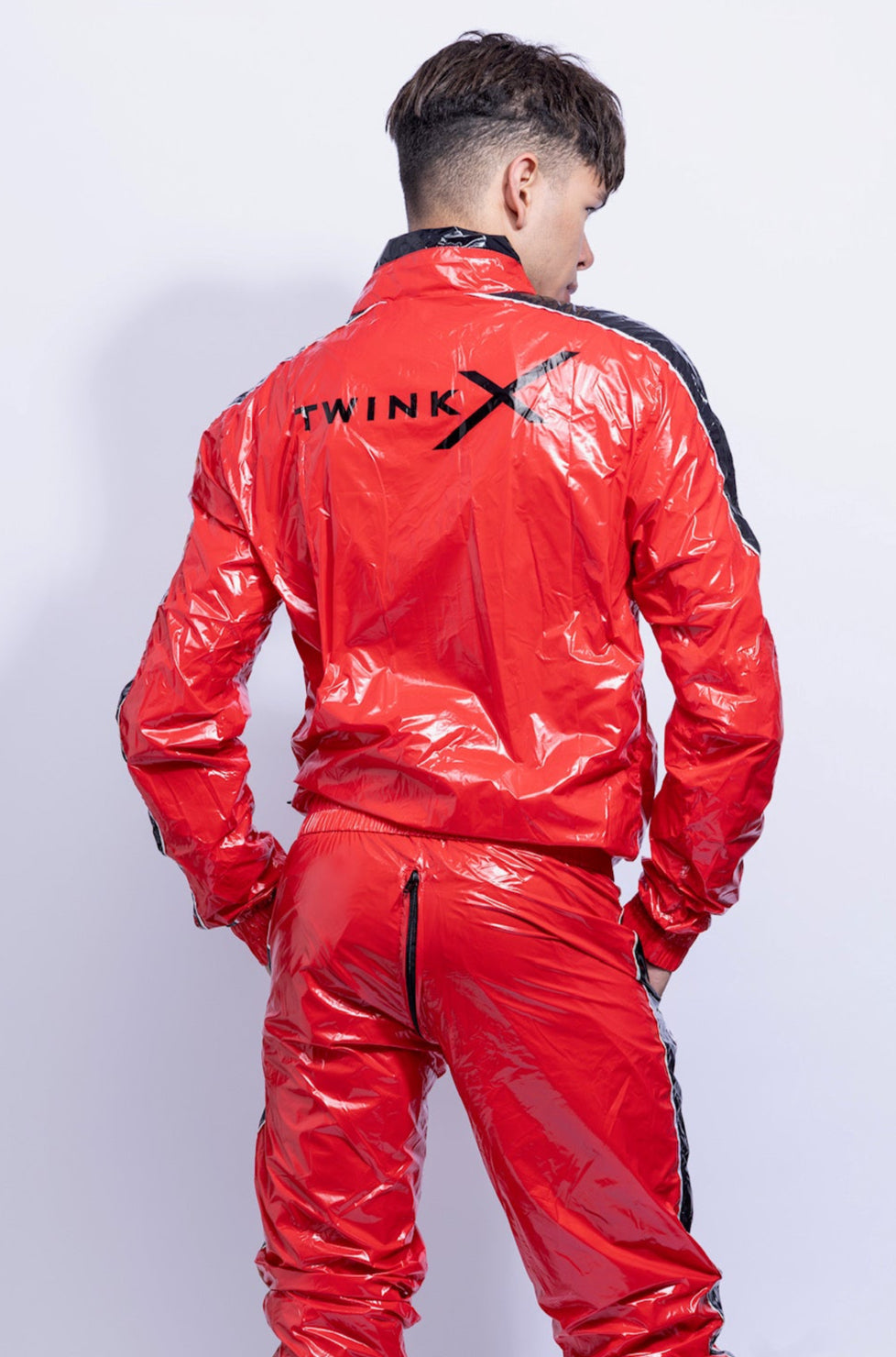 devil jacket I red/black I nylon PRO