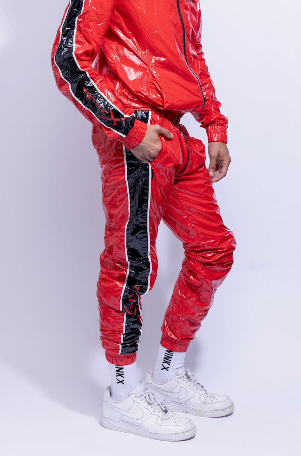 devil pants I red/black I nylon PRO