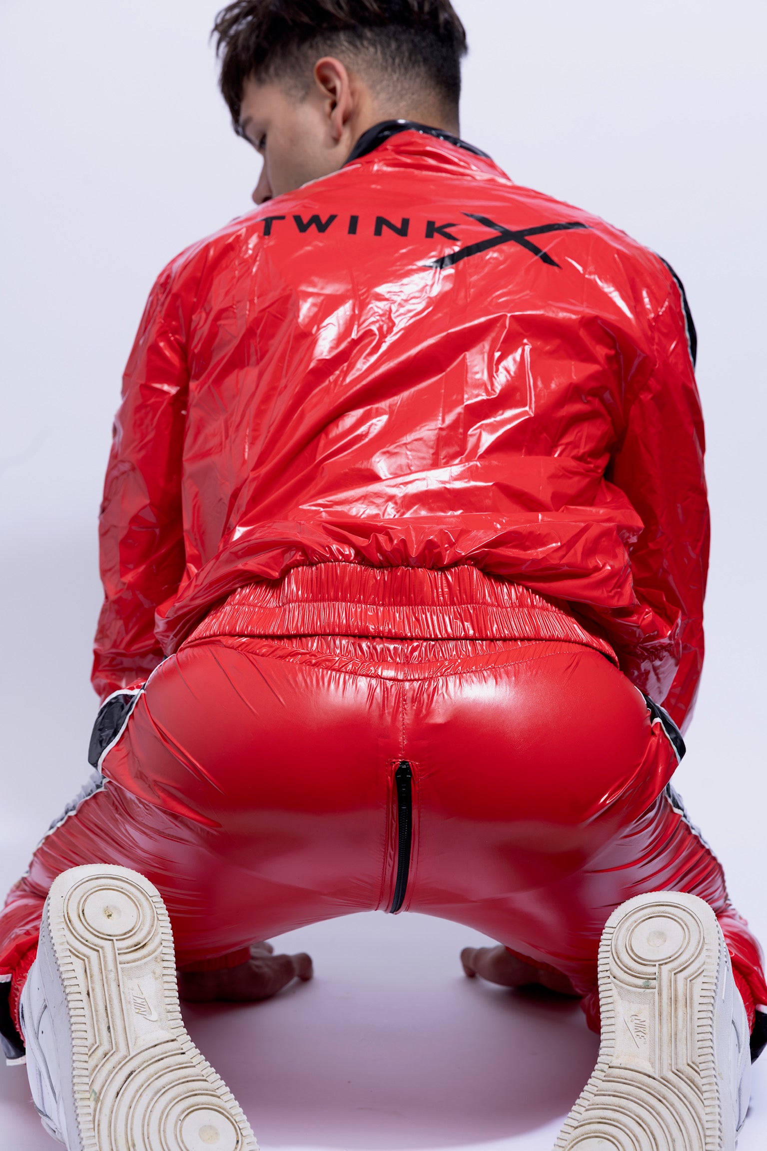 devil pants I red/black I nylon PRO