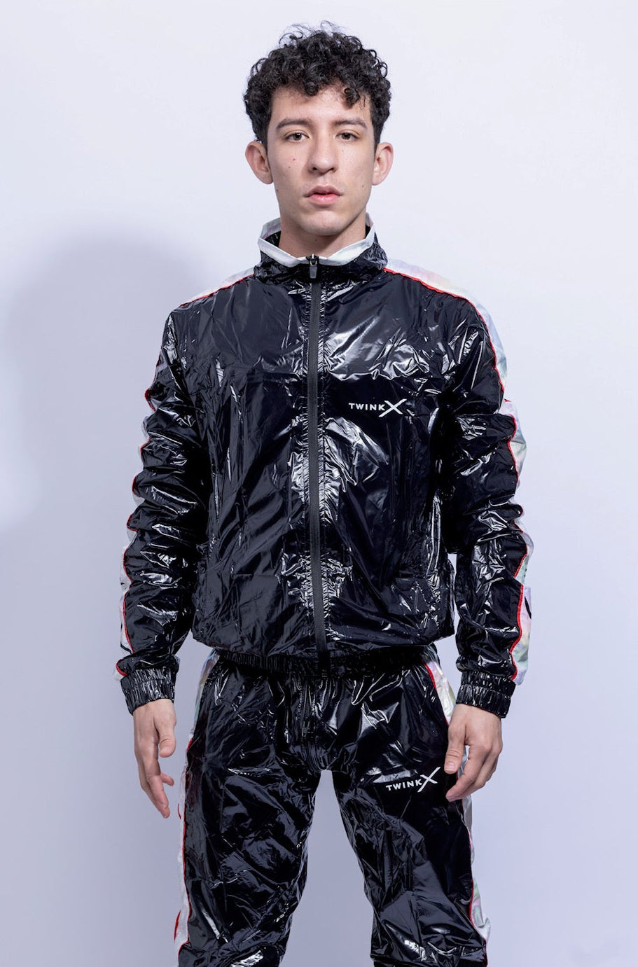 devil jacket I black/white I nylon PRO