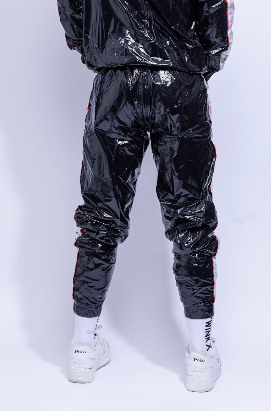 devil pants I black/white I nylon PRO