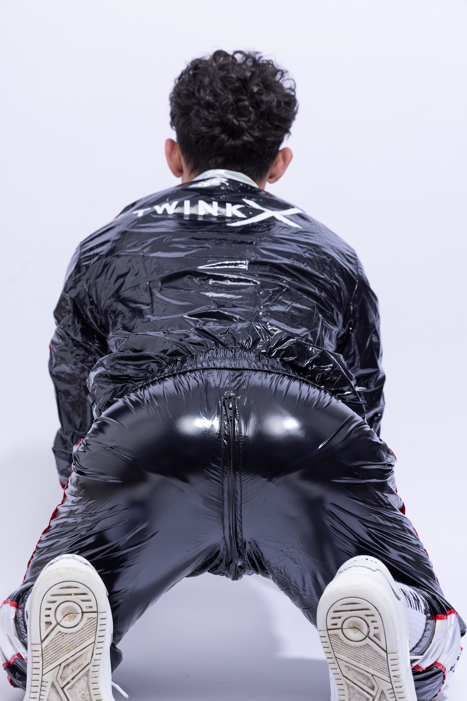 devil pants I black/white I nylon PRO