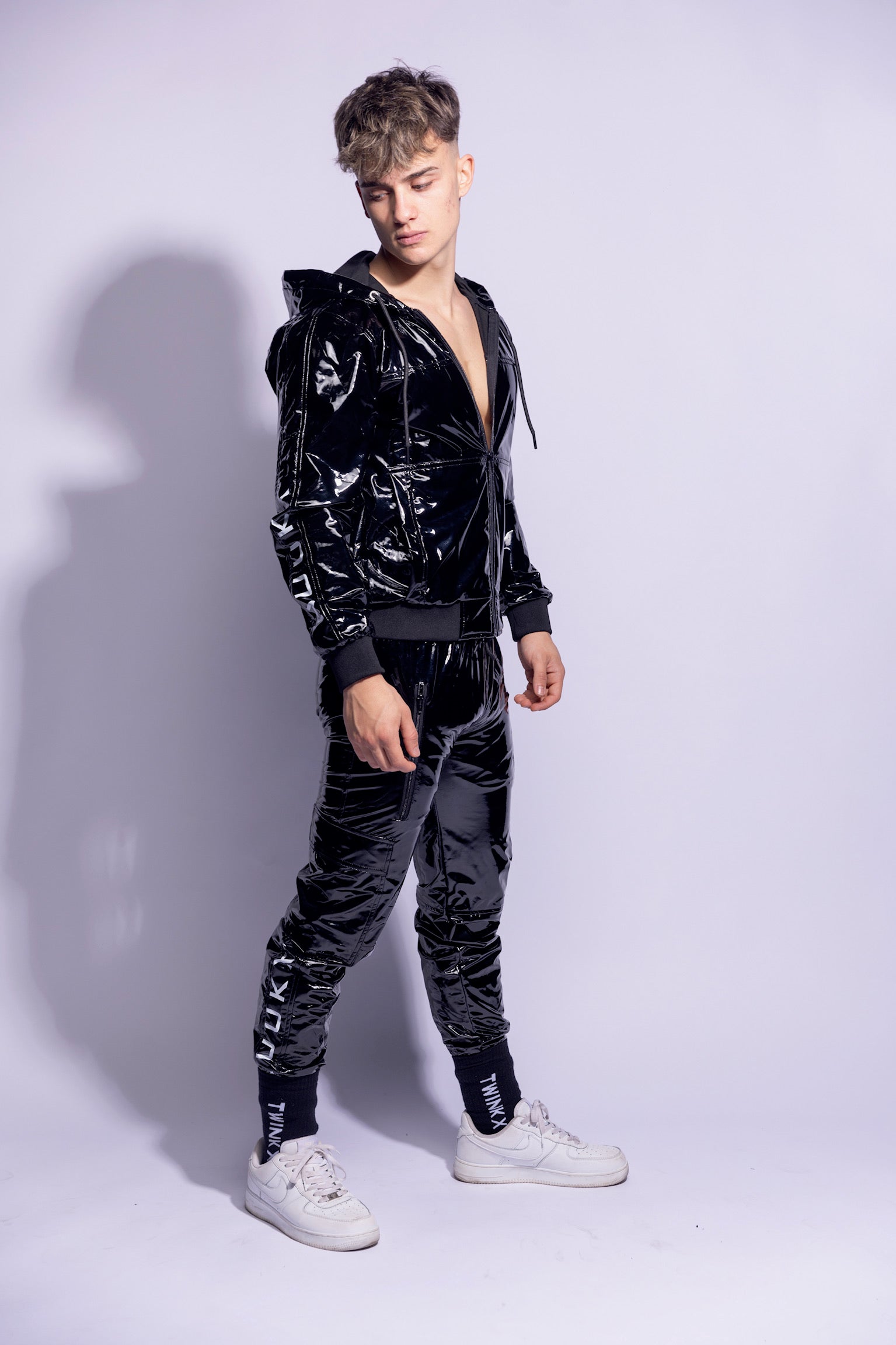 Y2050 jacket I black/black I PVC