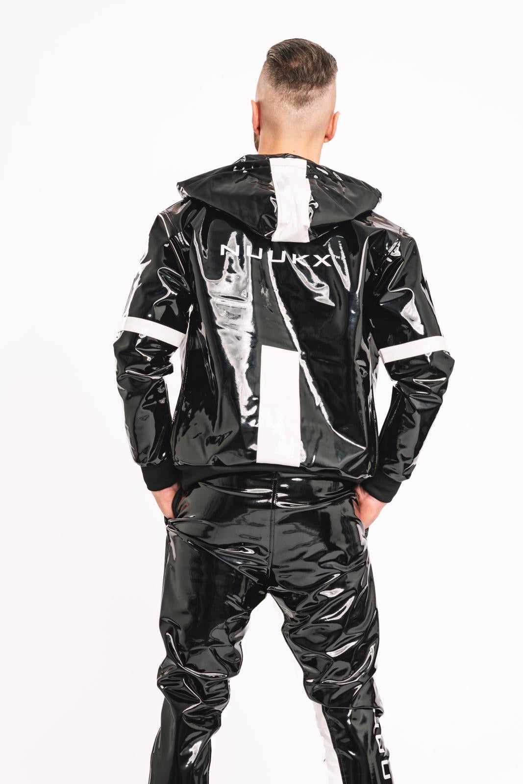 datingstar jacket I black/white I pvc pro