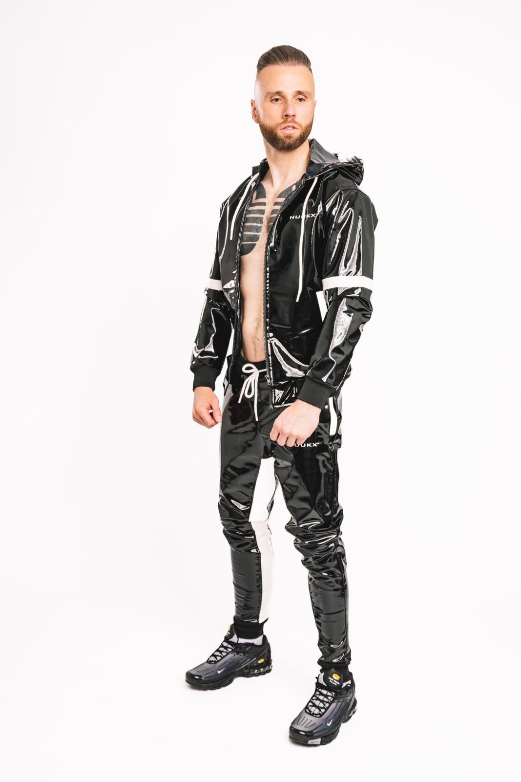 datingstar jacket I black/white I pvc pro