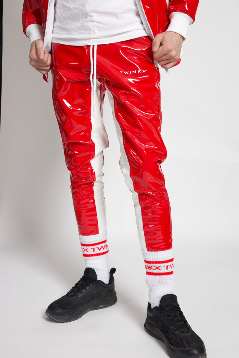 pants "datingstar pro red/white pvc"