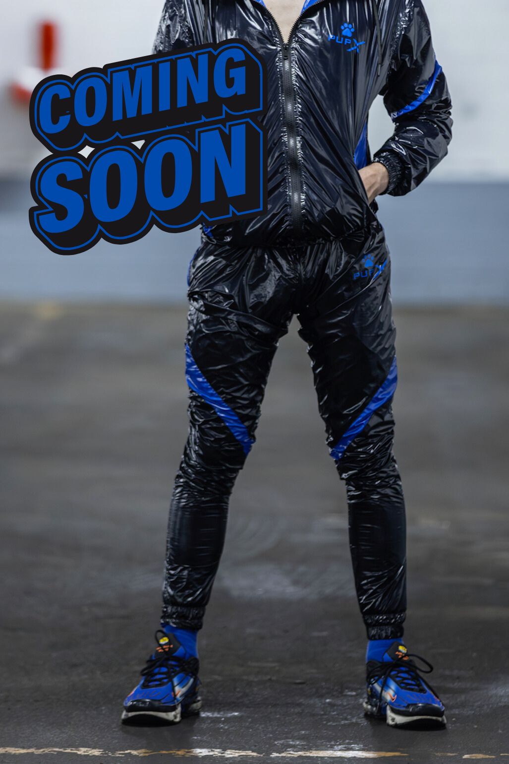 bark pants I black/blue I nylon pro
