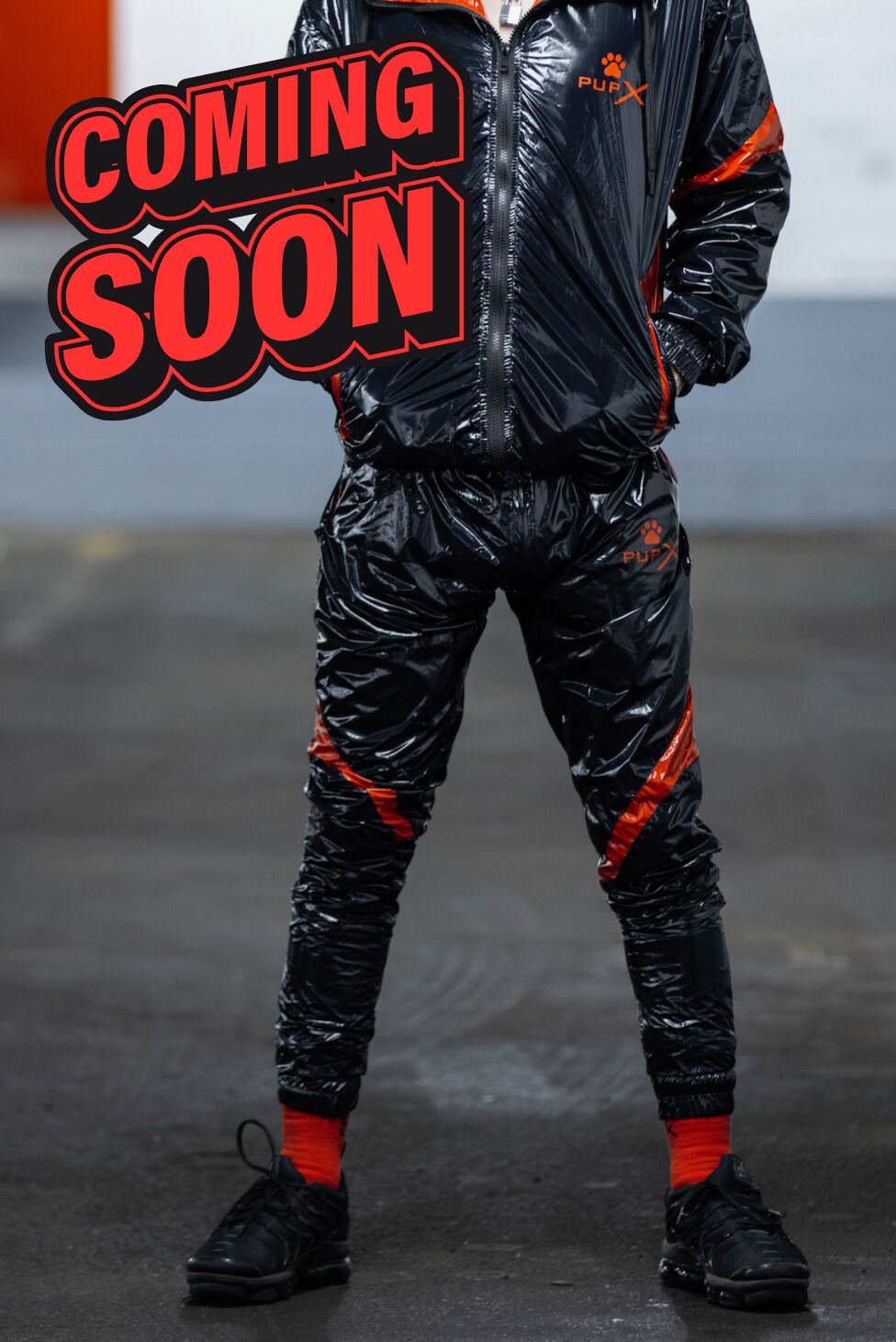 bark pants I black/red I nylon pro