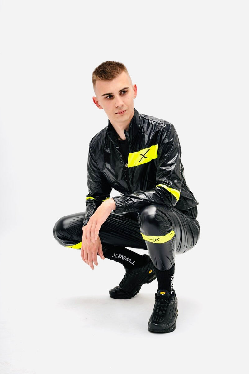 jacket "nightlife neon nylon"